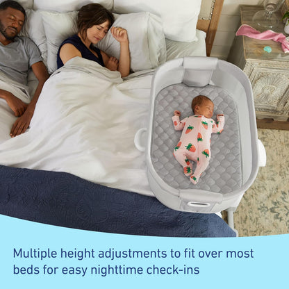 Graco® DreamMore™ Bedside Bassinet Deluxe with Calming Motion, Maison (Open Box)