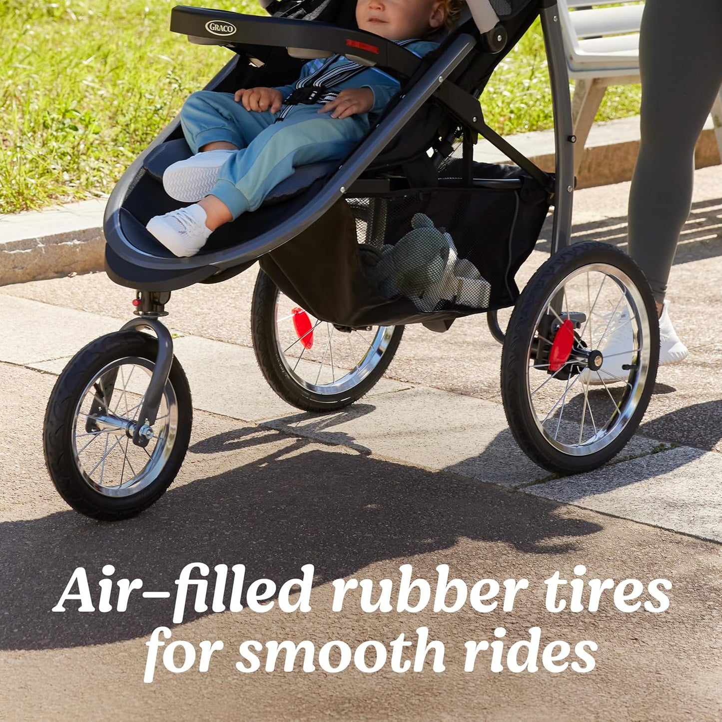 Graco FastAction Fold Jogger Travel System, Gotham