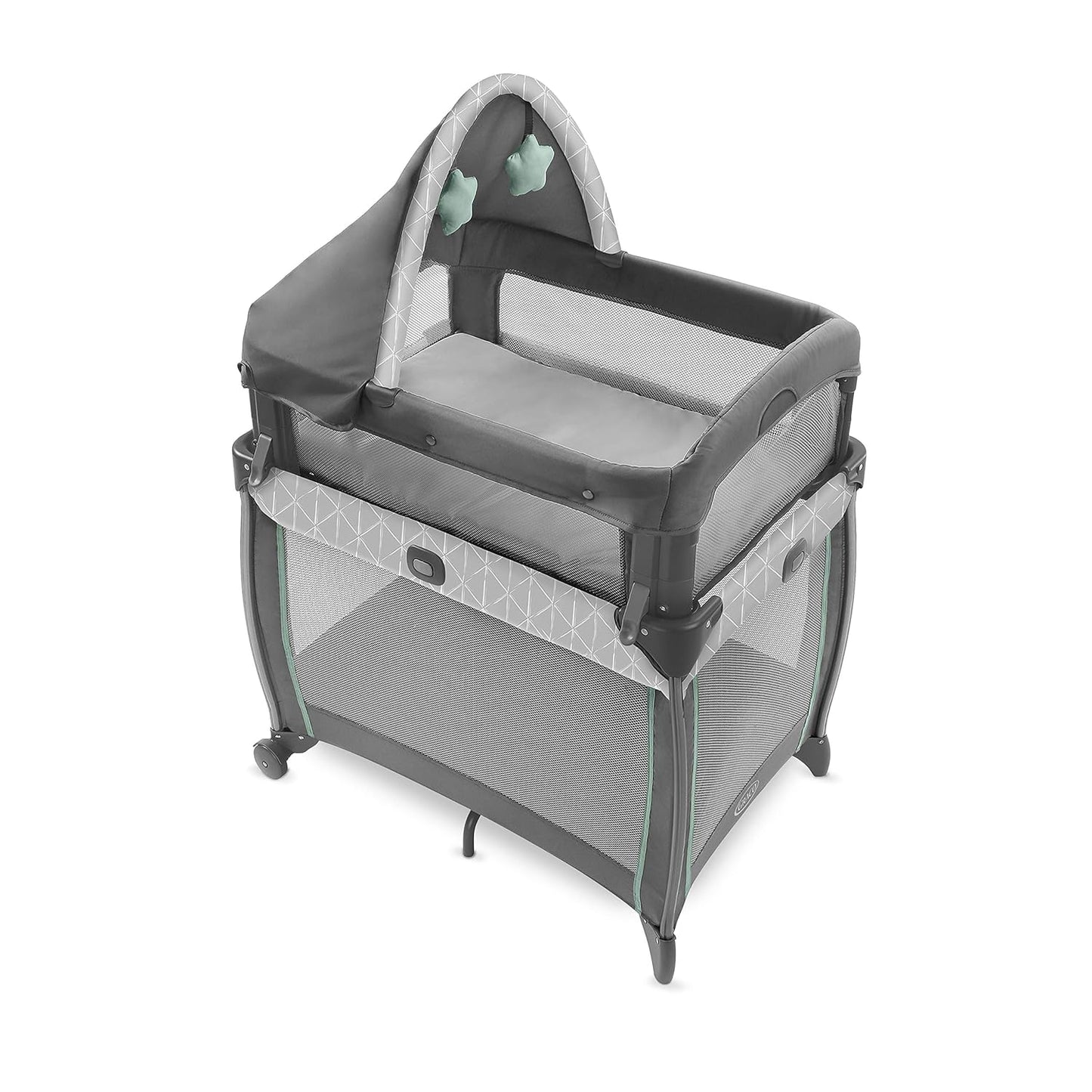 Graco My View 4 in 1 Bassinet Infant to Toddler Bassinet with 4 Stages