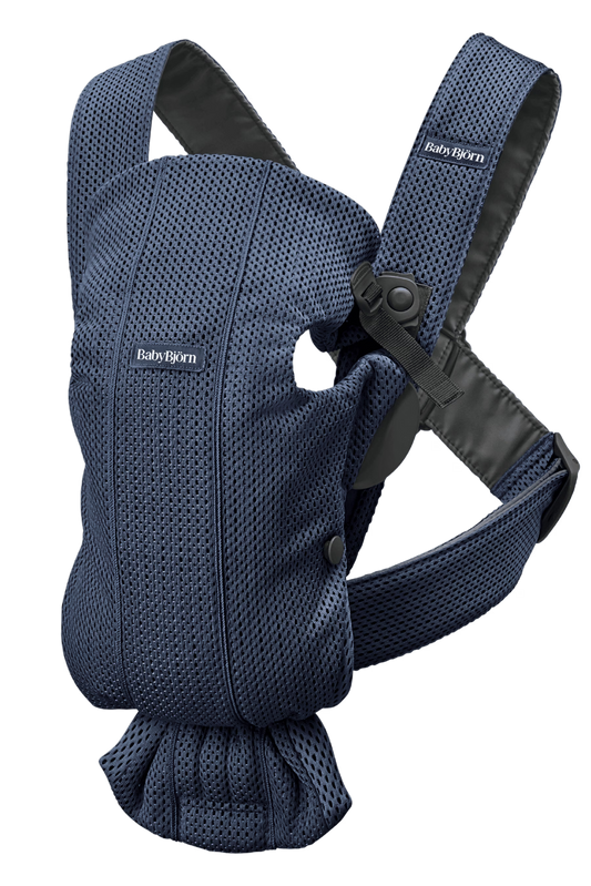 BabyBjörn Baby Carrier Mini Navy blue 3D Mesh