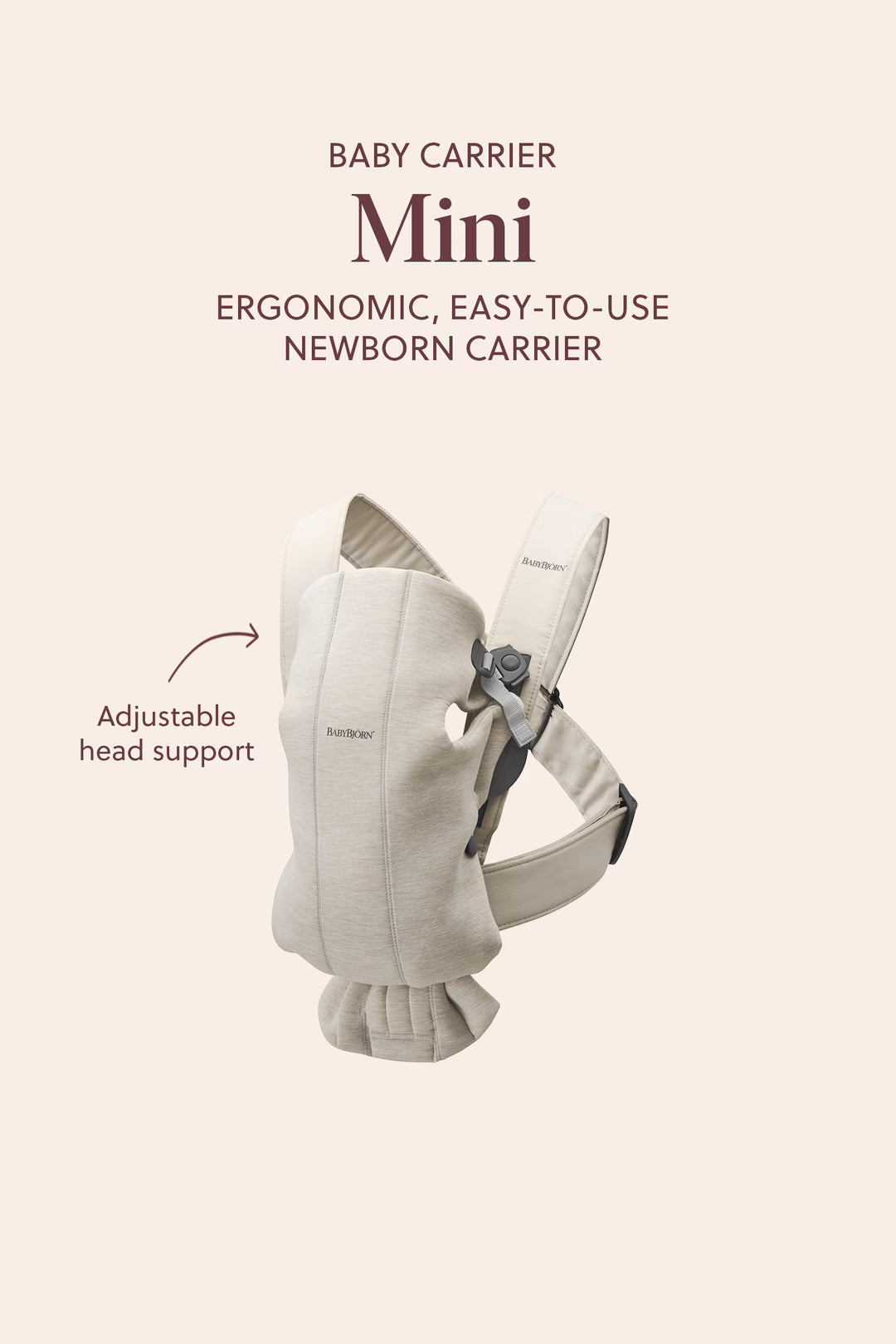 BabyBjörn Baby Carrier Mini Navy blue 3D Mesh
