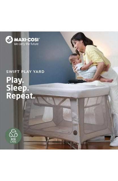 Maxi Cosi Swift Play Yard in Onyx Sand