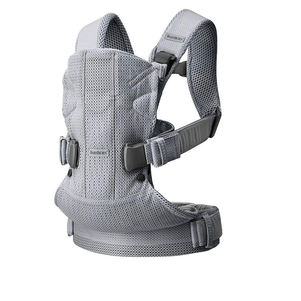 BabyBjörn Carrier One Air Mesh - Silver open box