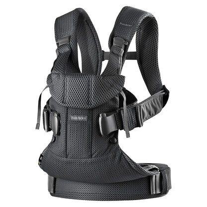 BabyBjörn Baby Carrier One Air 3D Mesh, Black open box