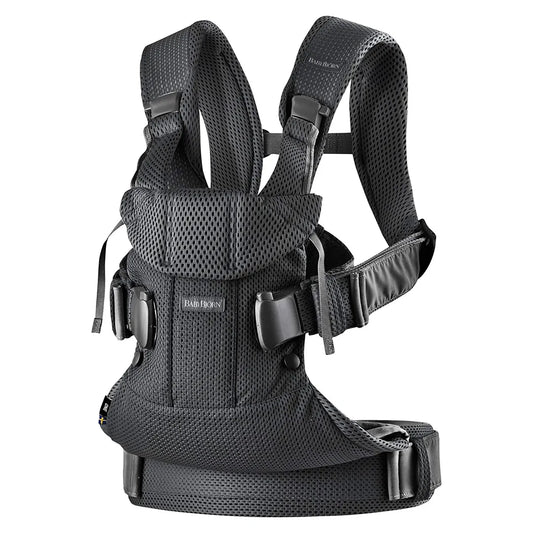 BabyBjörn Baby Carrier One Air 3D Mesh, Black open box