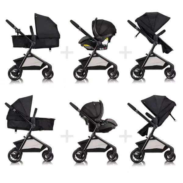 Evenflo Pivot Modular Travel System with LiteMax (casual gray)