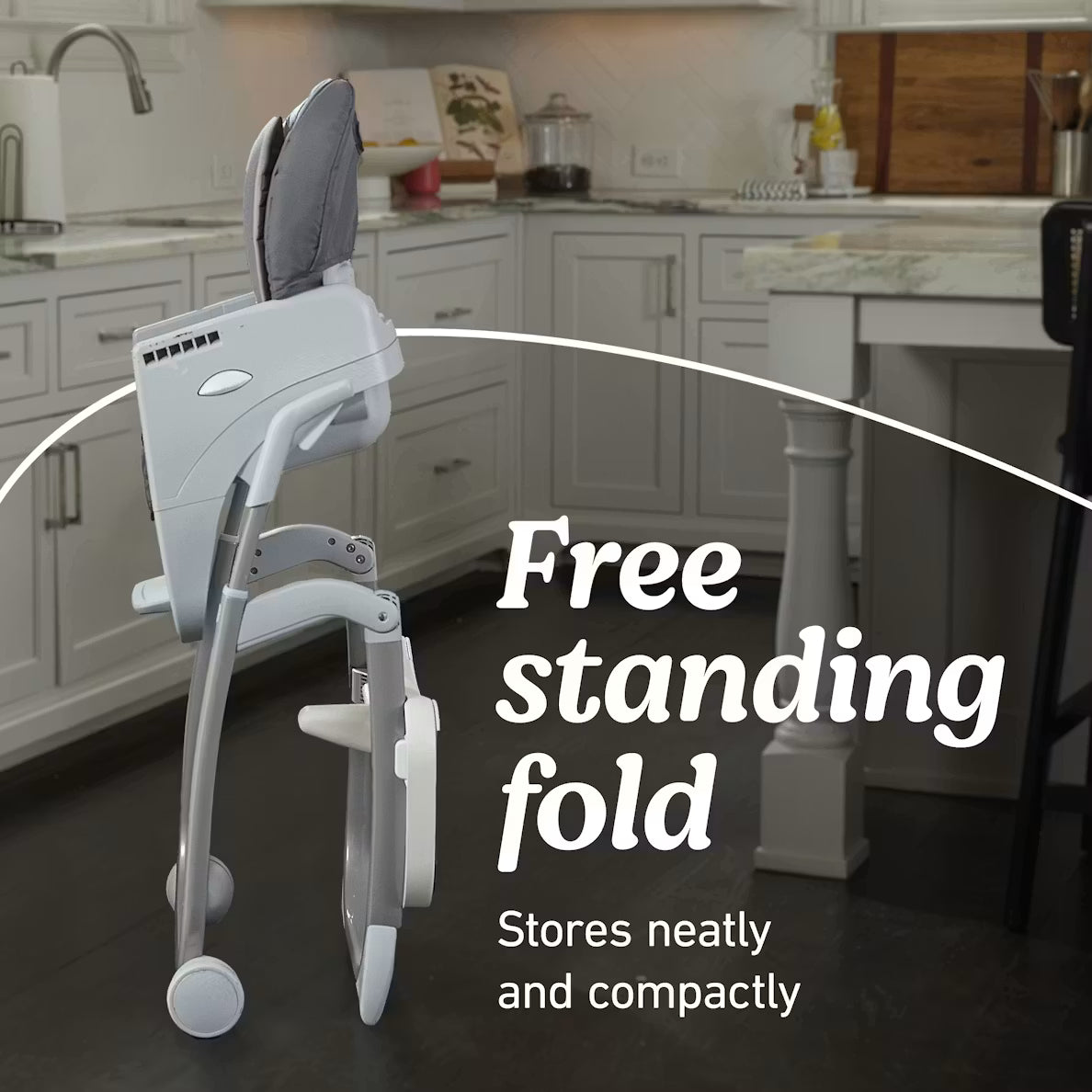 DuoDiner® DLX 6-in-1 Highchair Arlo (grey)