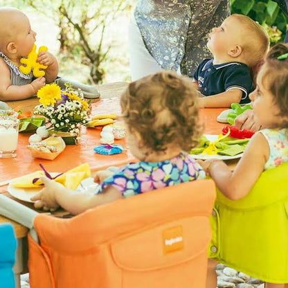 Inglesina Fast Kids Table Chair, fast tray NOT included, Orange (new)