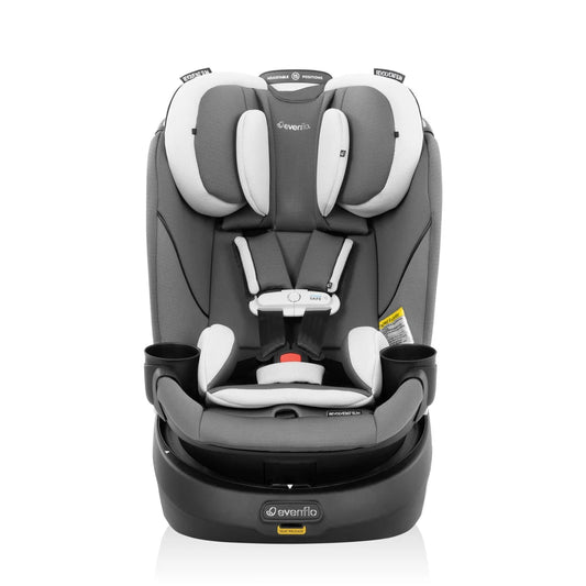 Evenflo Revolve360 Slim 2-in-1 Rotating Car Seat, Pearl Grey (NEW)
