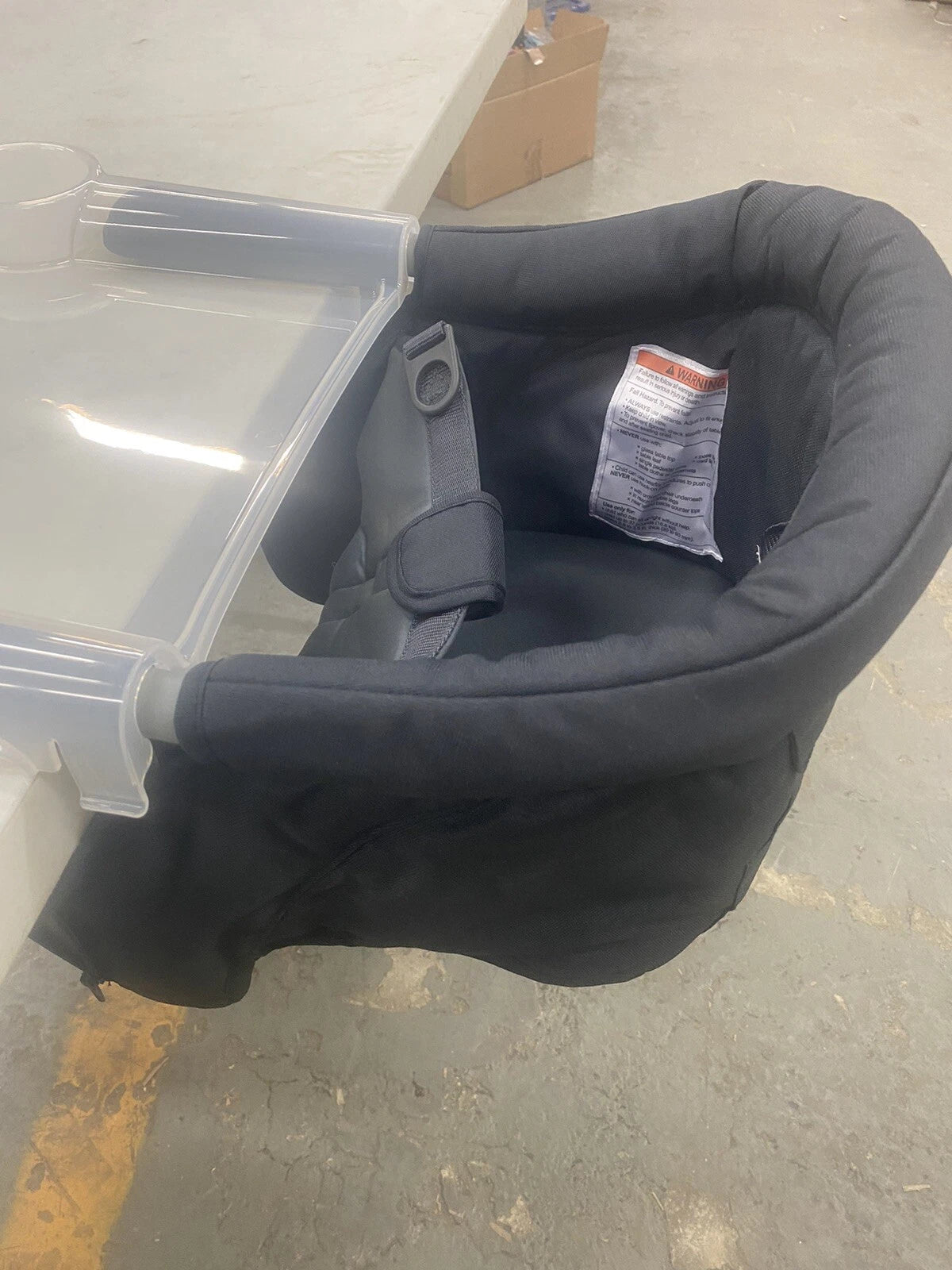 Inglesina Fast Kids Table Chair With TRAY- Black
