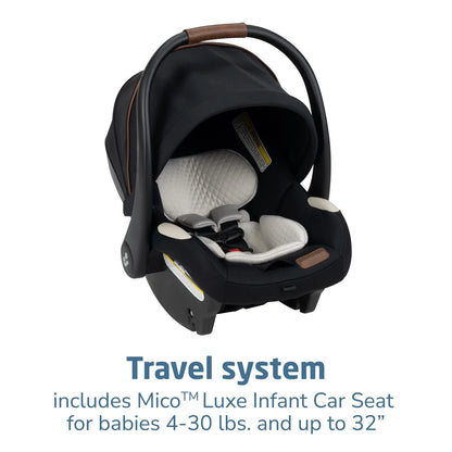 Maxi Cosi Zelia 2 Luxe 5 in 1 Modular Travel System in Onyx Sand