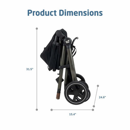 Maxi Cosi Zelia 2 Luxe 5 in 1 Modular Travel System in Onyx Sand